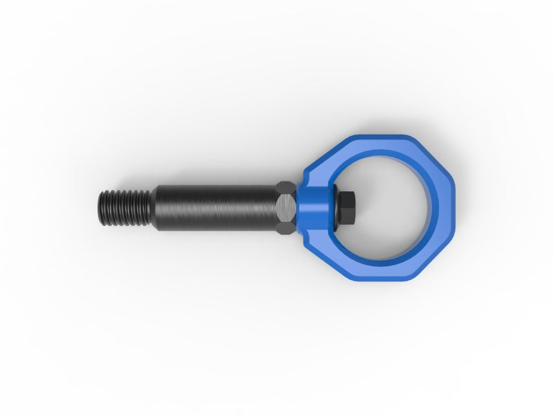aFe Control Front Tow Hook Blue for BMW F-Chassis 2/3/4/M - 450-502001-L