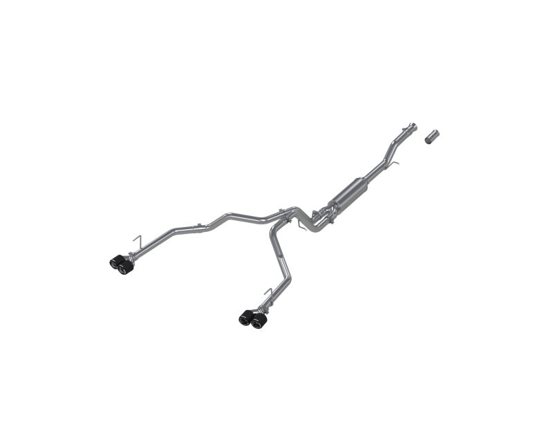 MBRP S50593CF Armor Pro Cat-Back Exhaust System for 2021–2024 Chevrolet Suburban and GMC Yukon XL 5.3L