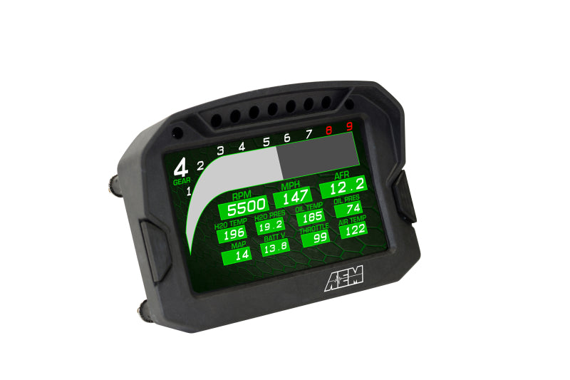 AEM CD-5 Carbon Digital Dash Display, Non-Logging, Non-GPS, Part Number 30-5600