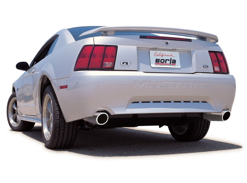 Borla ATAK Cat-Back Exhaust System for 1999-2004 Ford Mustang GT and 2003-2004 Mach 1, Part Number 140458