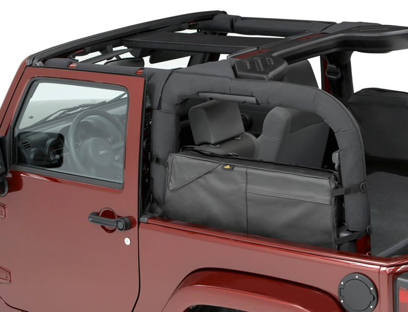 Bestop RoughRider Saddlebag/Duffle for Jeep Wrangler JK & JL 2-Door - Model BES54110-35