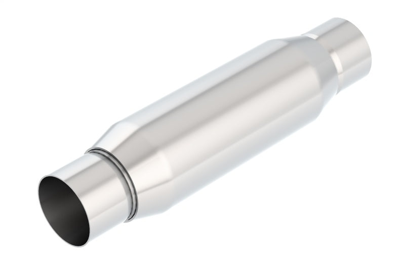 Borla CrateMuffler Universal Resonator BOR400937, 2.25-Inch Center Inlet and Outlet