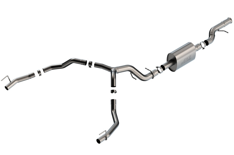 Borla 140890 S-Type Cat-Back Exhaust System for 2021-2026 Cadillac Escalade 6.2L V8