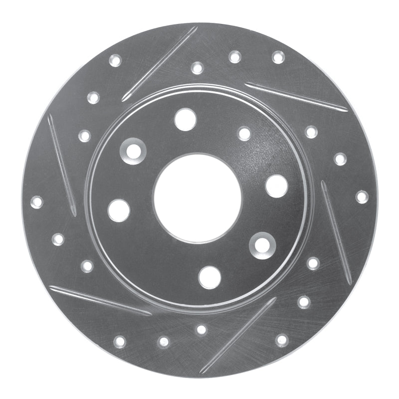 R1 Concepts RNC631-80023L Rear Left Drilled and Slotted Brake Rotor for 1990-1993 Mazda Miata