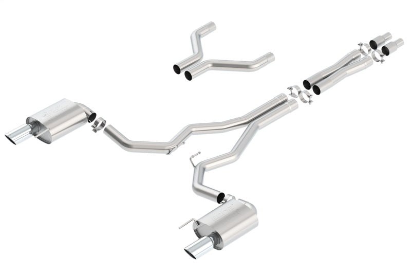 Borla ATAK Cat-Back Exhaust System for 2015–2017 Ford Mustang GT 5.0L V8
