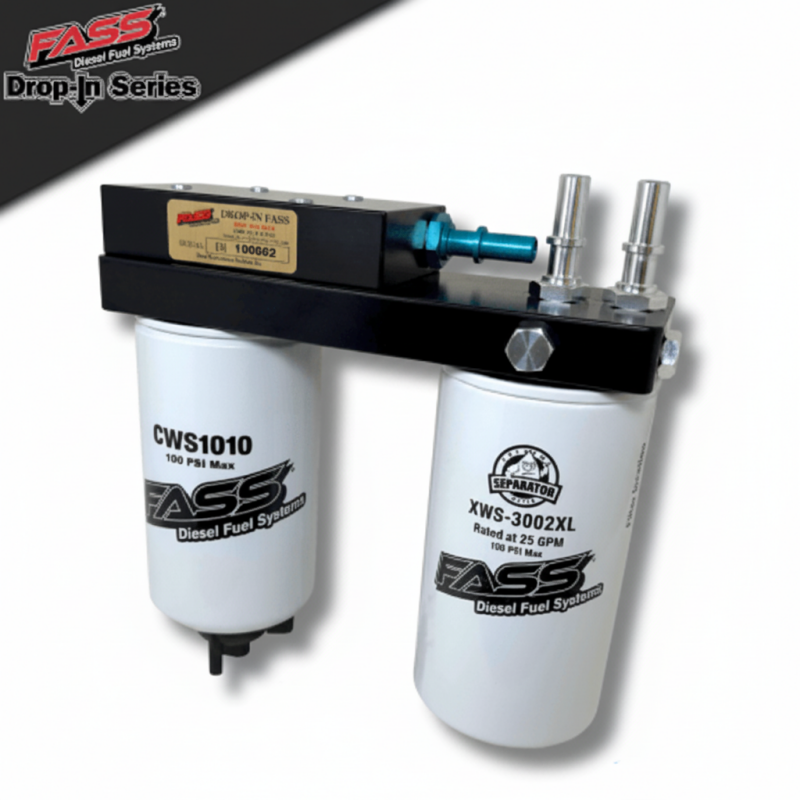 FASS Fuel Systems fassDIFSFRD1001 2017–2023 Ford F-250/F-350/F-450 6.7L Powerstroke Drop-In Series Diesel Fuel System