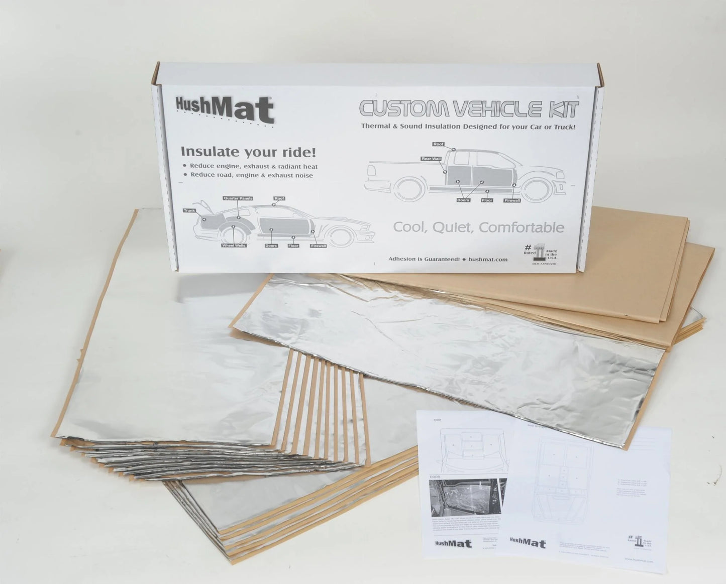 HushMat Complete Vehicle Custom Insulation Kit Part Number: 65015
