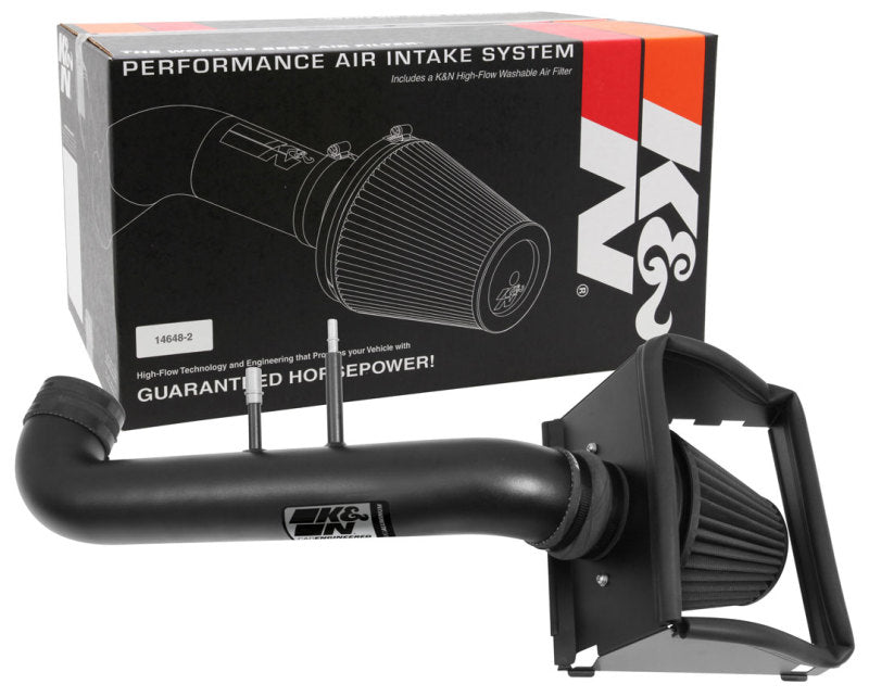 K&N Engineering 71-2591 Blackhawk Performance Cold Air Intake for 2015-2016 Ford F-150 5.0L V8