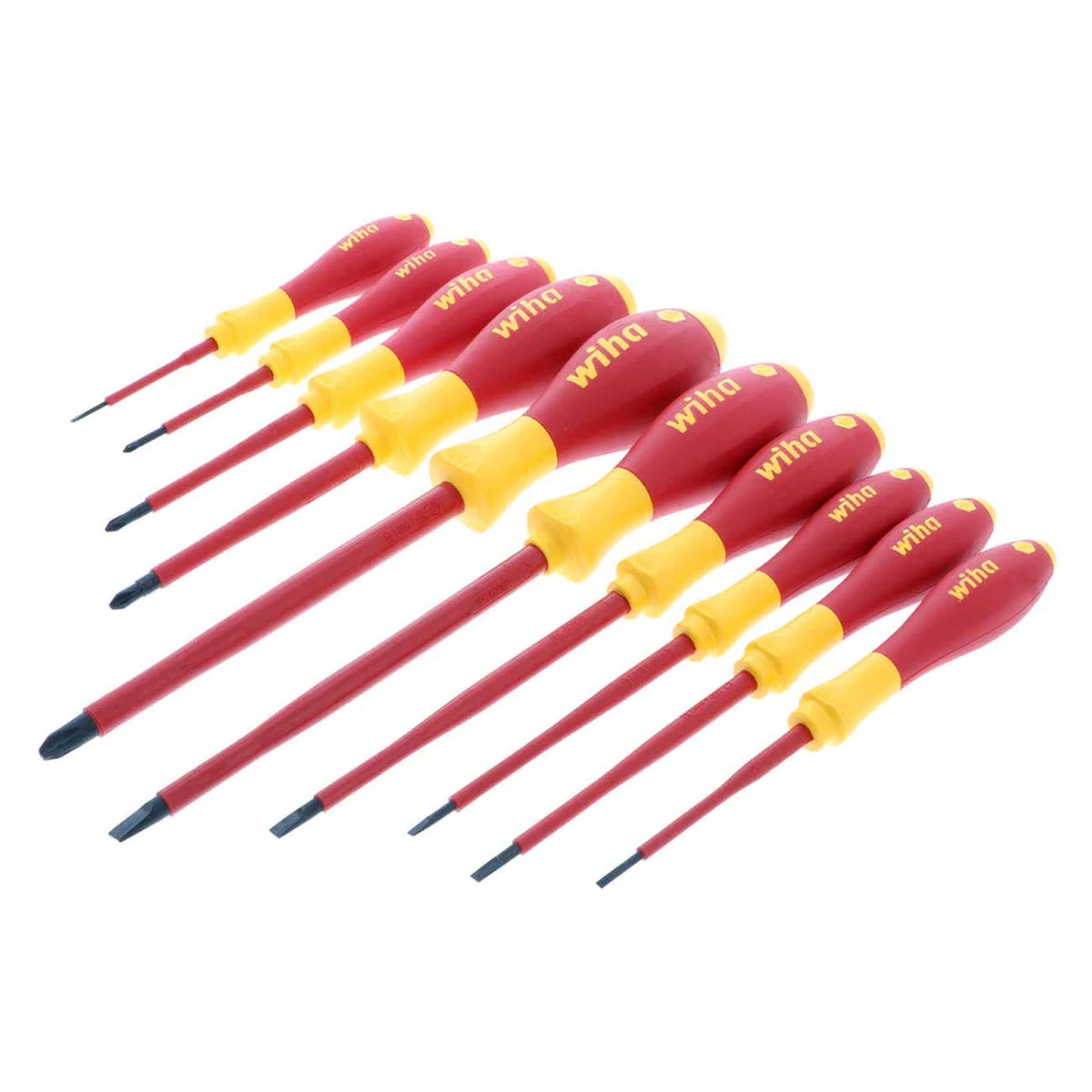 Wiha Insulated Slotted and Phillips Screwdriver Set