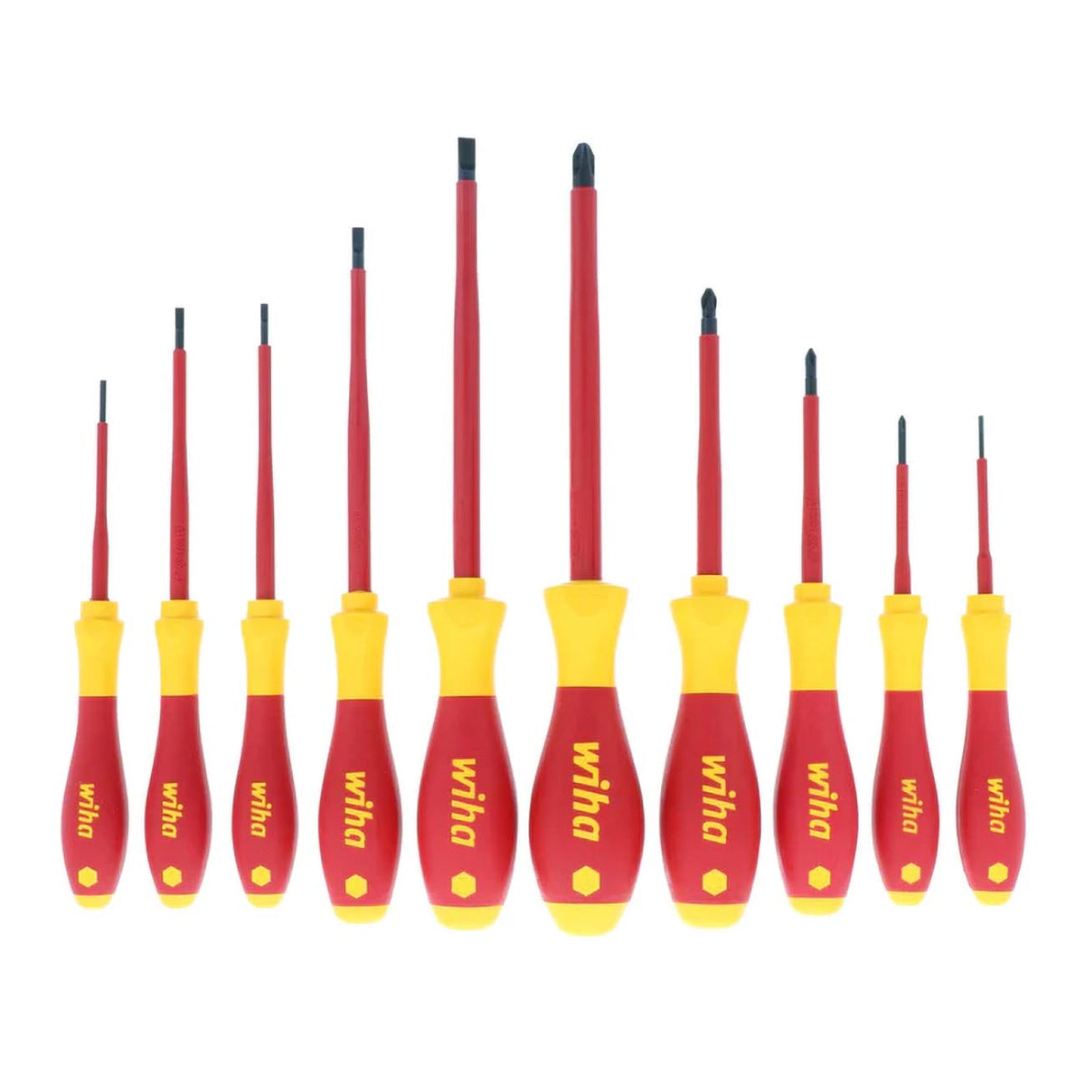 Wiha Insulated Slotted and Phillips Screwdriver Set