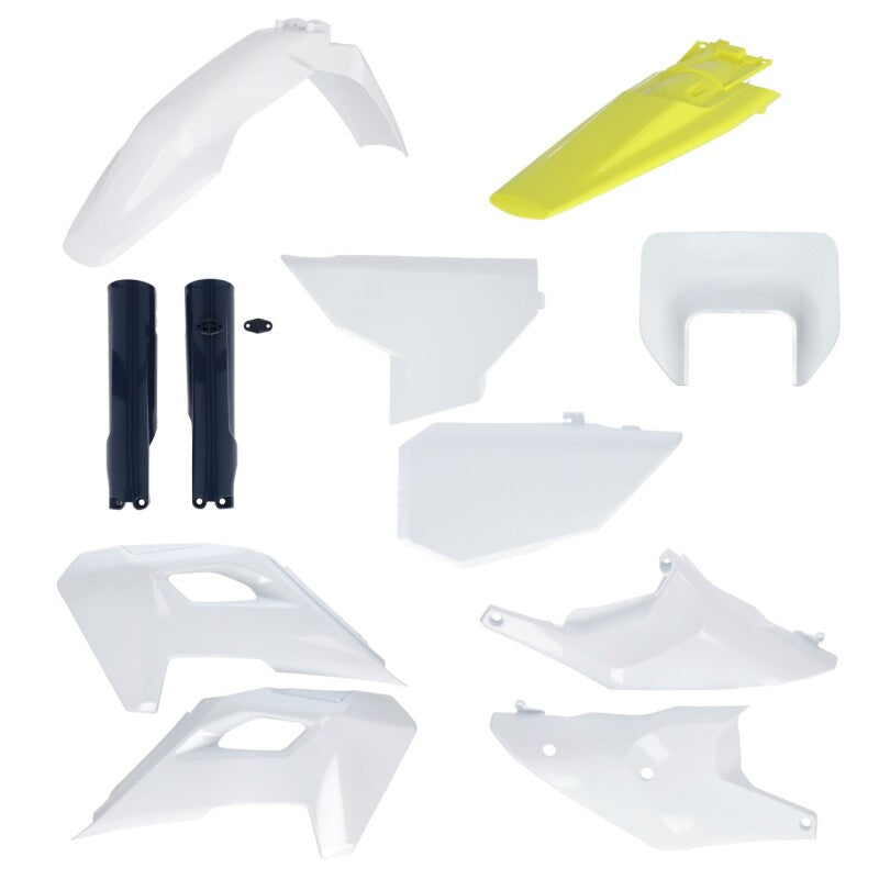 Acerbis 24+ Husqvarna FE/TE 250-501 Full Plastic Kit, Original Factory Shape