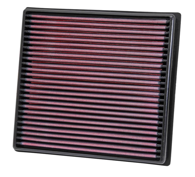 K&N Engineering 33-3002 High-Flow Replacement Air Filter for 2012 Isuzu D-Max 2.5L L4 Diesel