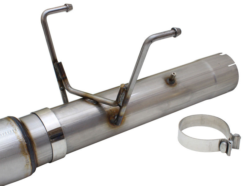 aFe MACH Force XP 5-Inch DPF-Back Exhaust with Black Tip, Part Number 49-02051-1B, for 2013–2015 Dodge Ram 2500 and 3500 6.7L Diesel Trucks