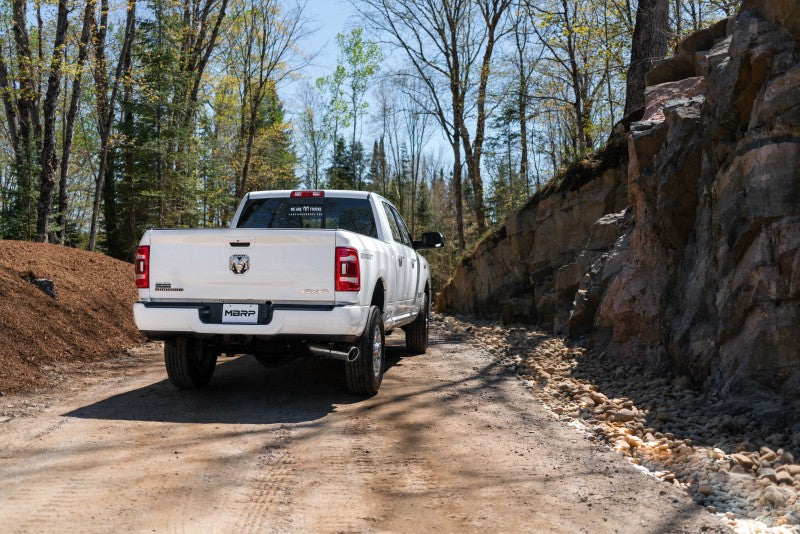 MBRP S5149AL Armor Lite Cat-Back Exhaust System for 2014–2015 Ram 2500 and 3500 6.4L HEMI