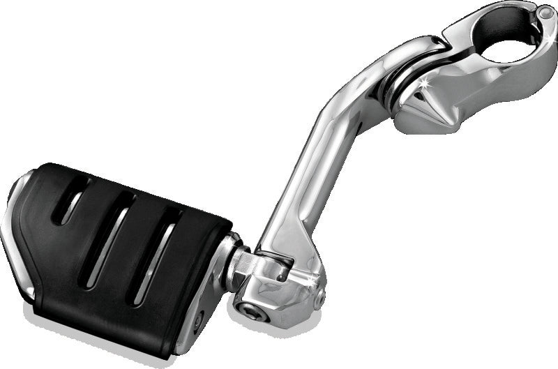 Kuryakyn Tour Tech Trident Dually 6-Inch Back Arm with 1-1/4-Inch Clamps, Chrome - 7586