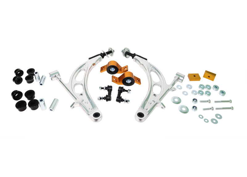 Whiteline 93-07 Subarau Impreza  Front Lower Street Performance Alloy Control Arm Kit