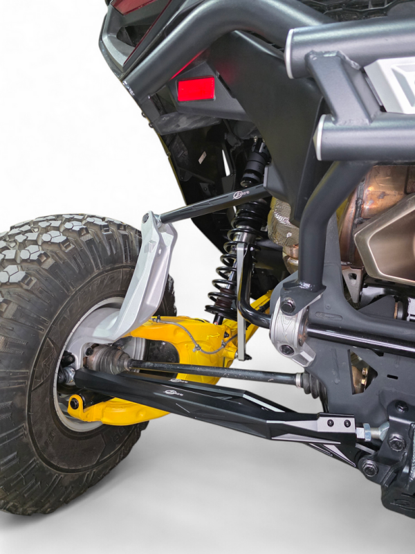 Elektric Offroad 2024+ Can-Am Maverick R High Clearance Radius Rods – Billet Aluminum Upgrade