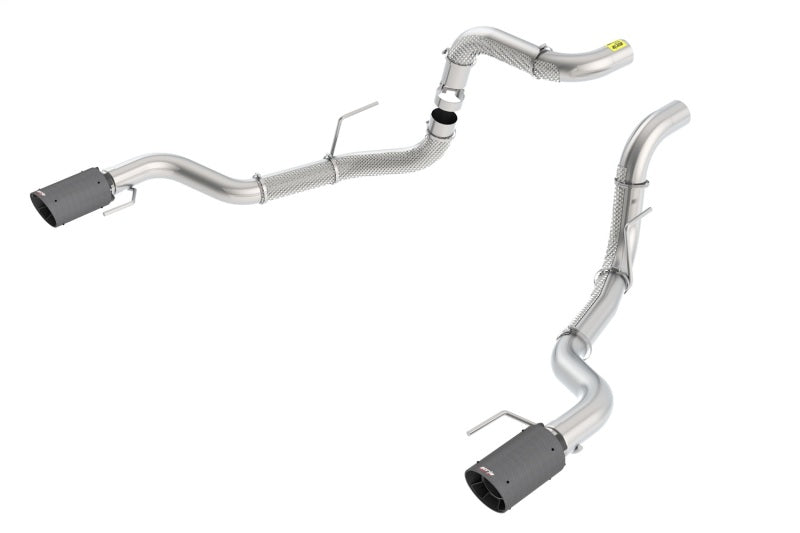 Borla 60640CFBA Tail Pipe Assembly with Carbon Fiber Tips for Ford F-150