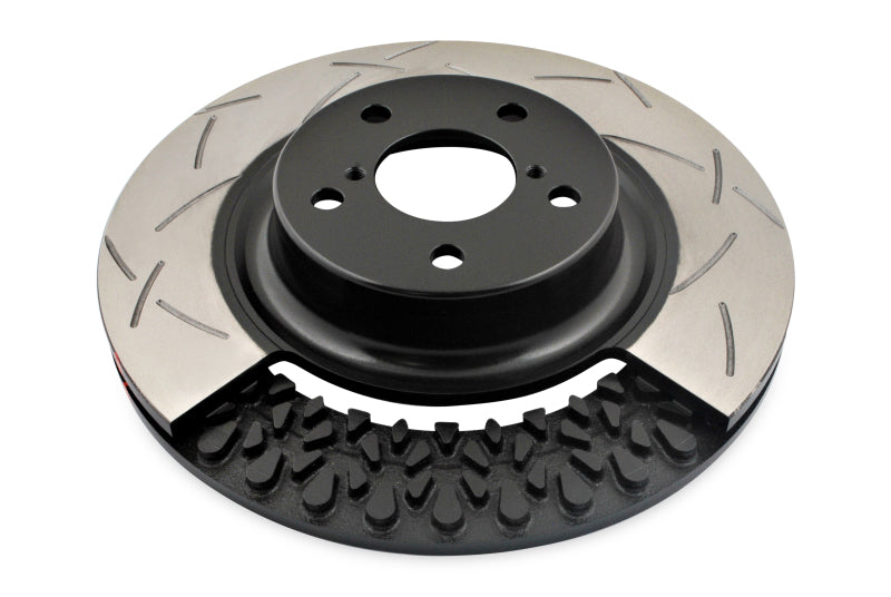 DBA 53050BLKS-10 5000 Series Front Slotted Brake Rotor for 2017+ Subaru WRX STI
