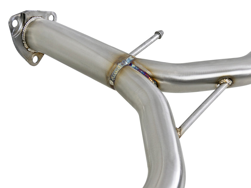 aFe Takeda Axle-Back Exhaust System 49-36604 for 2013-2016 Honda Accord Sport Sedan 2.4L L4