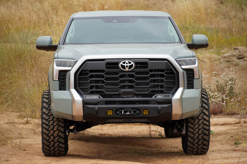 DV8 Offroad Centric Series Front Bumper for 2022-2025 Toyota Tundra, Part Number dveFBTT2-05