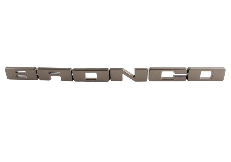 Ford Racing frpM-1447-BLBR 2021+ Bronco Grille Lettering Overlay Kit - Sinister Bronze