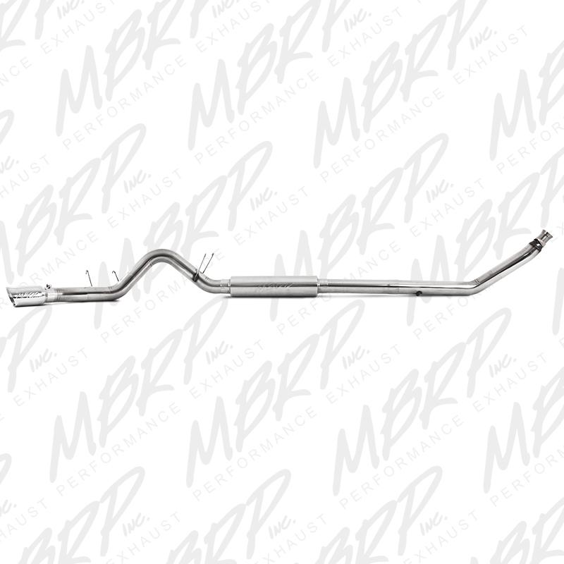 MBRP S6100304 Armor Pro 4-Inch Turbo-Back Exhaust System for 1994–2002 Dodge Ram 2500/3500 Cummins
