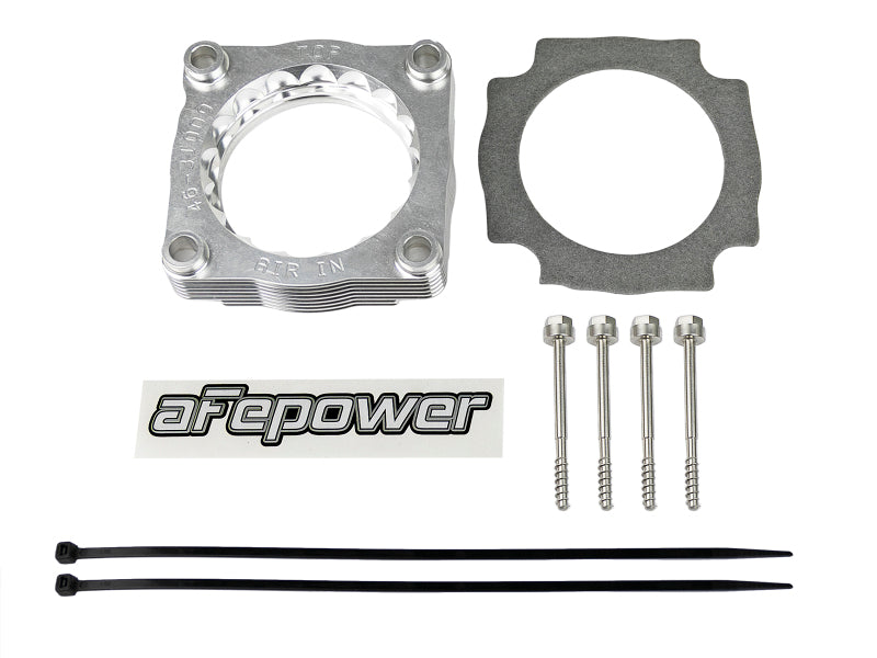 aFe Silver Bullet Throttle Body Spacer Kit, Part Number 46-31009, for BMW 2.0L N20/N26