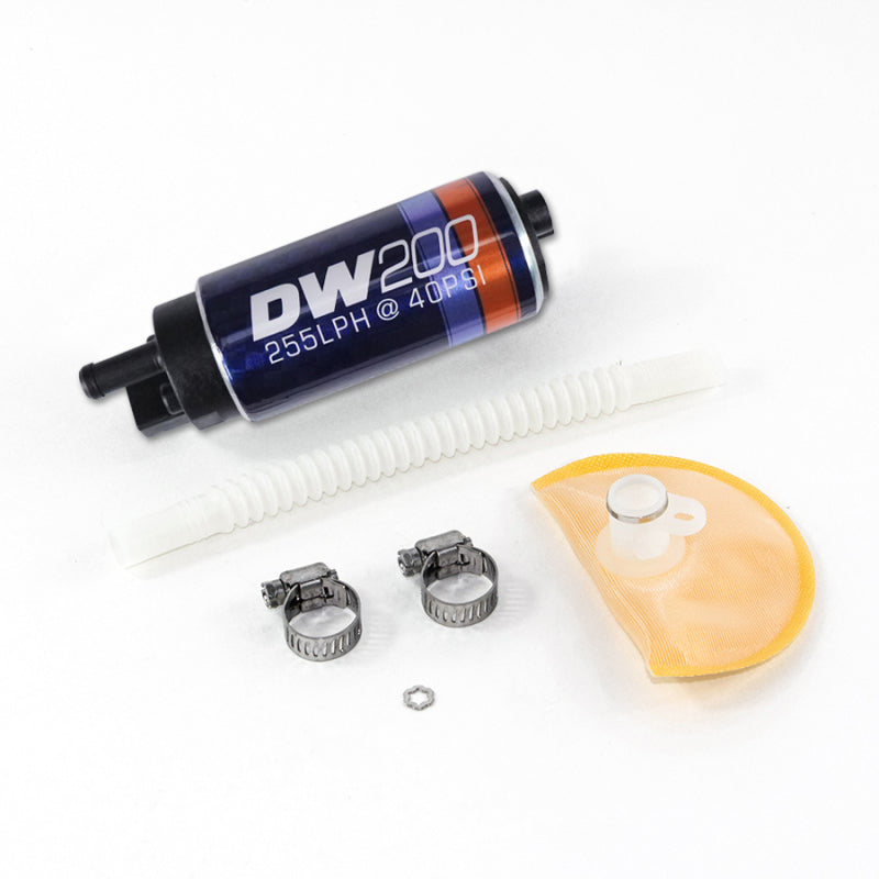 DeatschWerks DWK9-201-1019 DW200 255 LPH In-Tank Fuel Pump with Install Kit for 2004-2008 Mazda RX-8