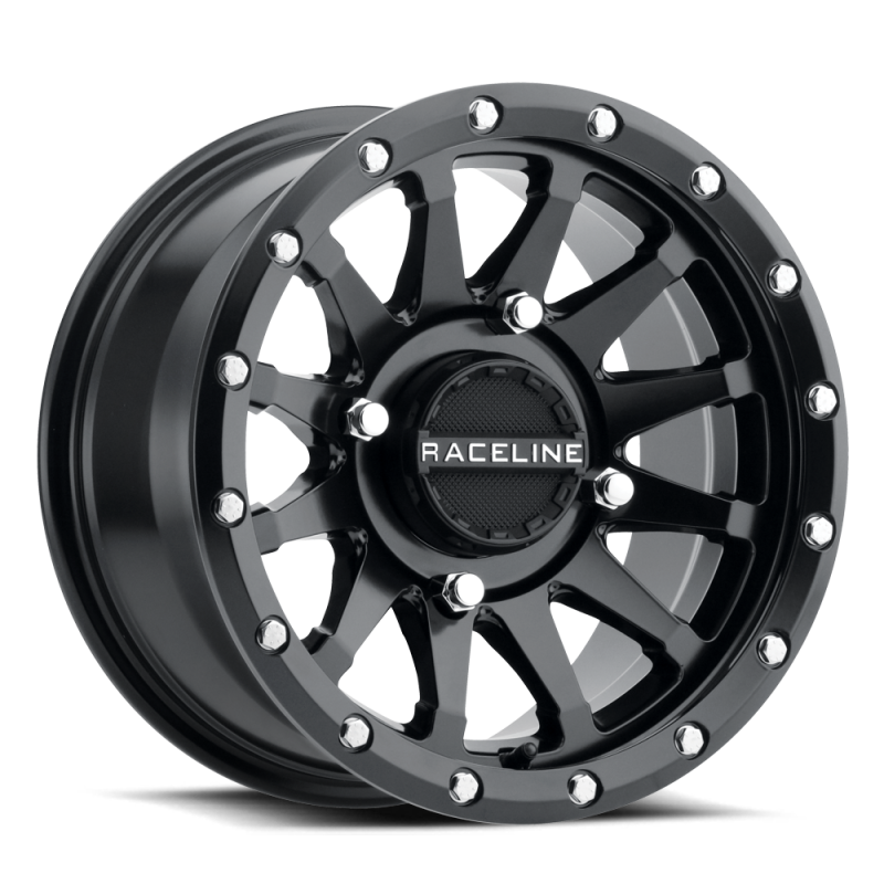 Raceline A95B Trophy 14x7 Satin Black Wheel, 4x156 Bolt Pattern, +10 Offset