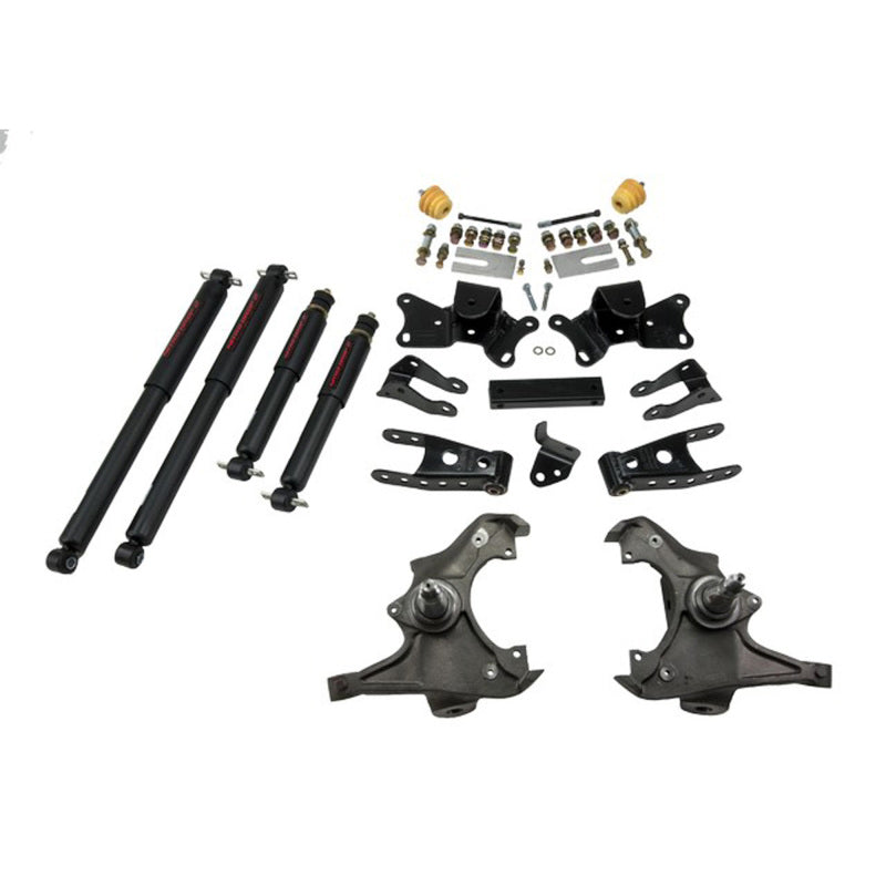 Belltech bel721ND Nitro Drop 2 Lowering Kit for 1989-1996 Chevrolet Silverado and GMC Sierra 3/4-Ton and 1-Ton Trucks