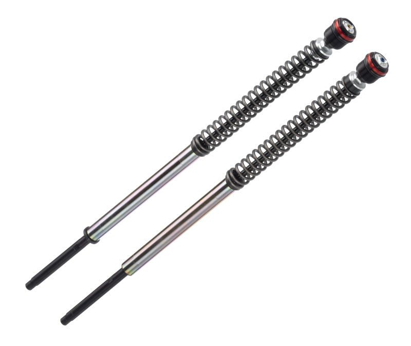 Bitubo JBH0 Pressurized Cartridge Adj.: Spring Preload, Rebound, Comp., w/o Oil, Red Ring