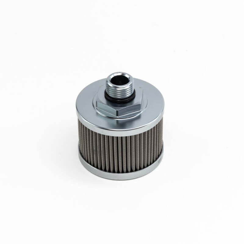 DeatschWerks DWK8-01-08100 Stainless Steel 8AN 100-Micron Universal Fuel Pump Pre-Filter