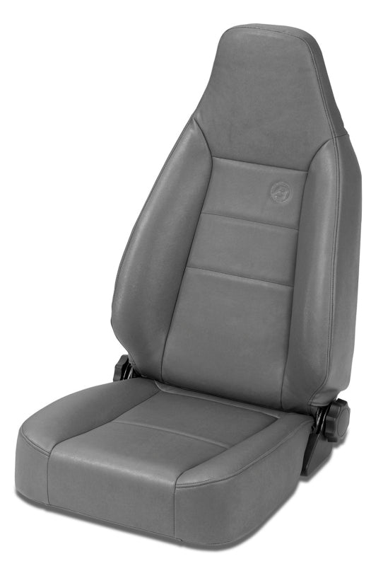 Bestop Trailmax II Sport Front Seat for Jeep CJ7 and Wrangler YJ/TJ (Charcoal/Gray)