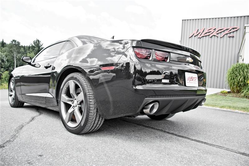 MBRP S7019304 Armor Pro Axle-Back Exhaust System for 2010-2015 Chevrolet Camaro V8 6.2L