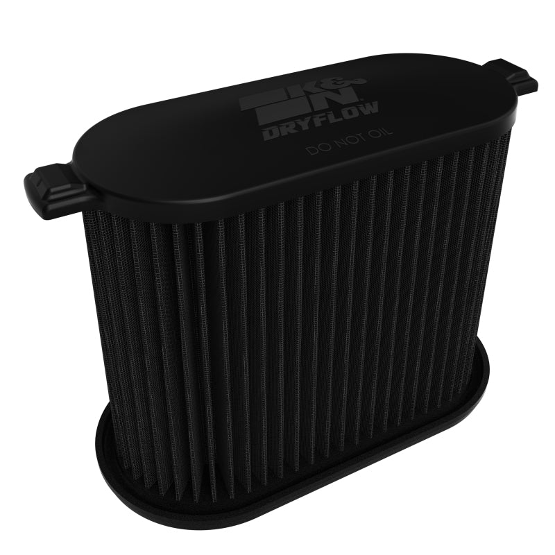 K&N Engineering E-0785HBK Dryflow Replacement Air Filter for 2010 Ford Super Duty 6.4L Diesel