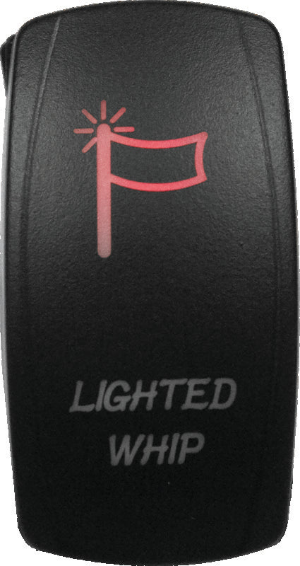 DragonFire Racing Lighted Switch Whip On/Off Red DFR521394