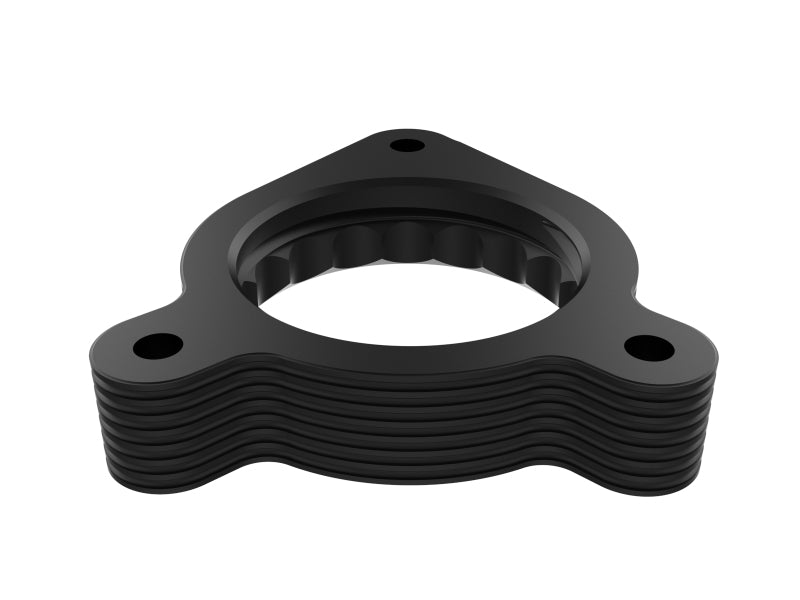 aFe Silver Bullet Throttle Body Spacer Kit, Black, Part Number 46-38012B, for 2019-2021 Toyota Corolla 2.0L and Lexus UX200