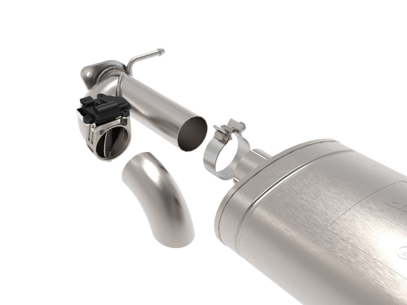 aFe Gemini XV 3-Inch 304 Stainless Steel Cat-Back Exhaust with Cutout, Polished Tips for 2019-2022 Ram 1500 5.7L HEMI
