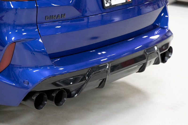 Dinan F95/F96 BMW X5 M/X6 M Valved Axleback Exhaust System with Black Tips