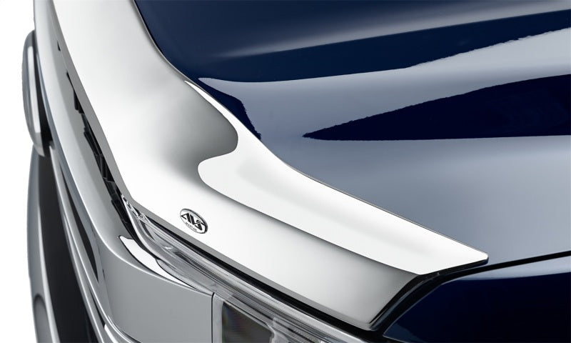 AVS 2021 Ford F-150 Aeroskin Low Profile Hood Shield - Chrome