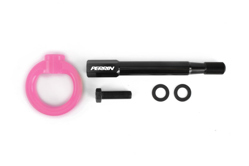 Perrin Performance Tow Hook Kit for 2025-2026 Subaru Forester - Hyp Pink