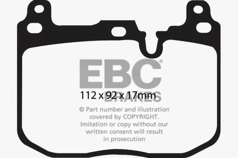 EBC Yellowstuff Brake Pad Sets