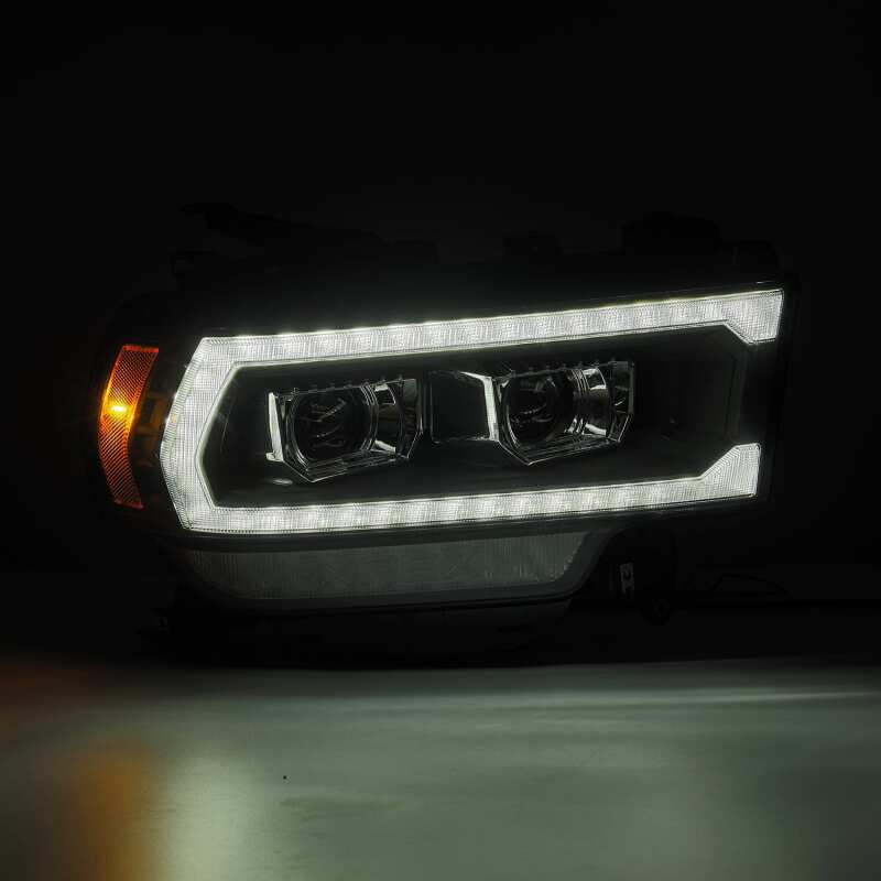 AlphaRex LUXX-Series Projector Headlights for 2019-2021 Ram 2500, Plank Style Black