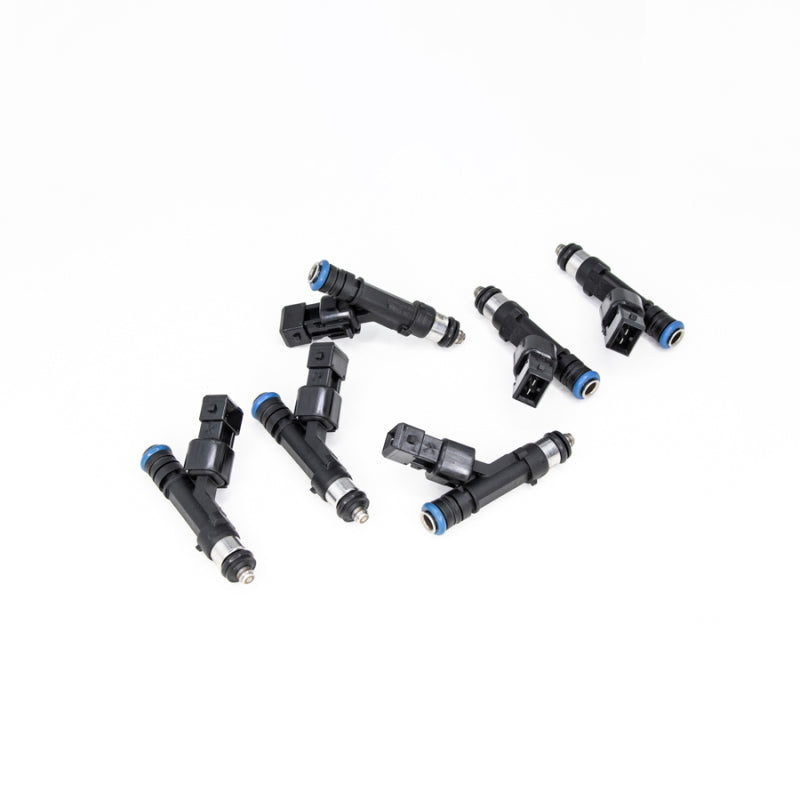 DeatschWerks DWK18U-09-0650-6 650cc Fuel Injectors for BMW and Volvo Turbo Applications