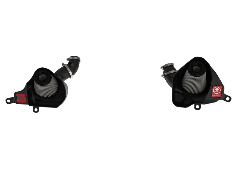 aFe Takeda Stage-2 Pro DRY S Cold Air Intake System for Infiniti Q50 and Q60 3.0L V6 Twin-Turbo, Part Number 56-10004D