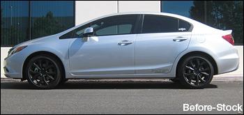 Eibach SPORTLINE-KIT Lowering Springs for 2014–2015 Honda Civic and 2013–2015 Acura ILX 4-Cylinder – Eibach 4.8840
