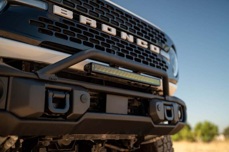 DV8 Offroad Capable Bull Bar for 2021-2025 Ford Bronco, Part DVELBBR-09