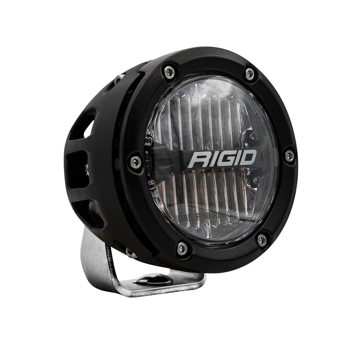 Rigid Industries - 36122 - LED Light Pods - 360-Series SAE Fog Yellow/White Pair