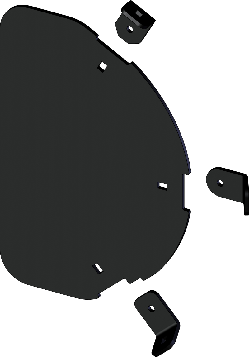 KFI Kfi Plow Side Shield Tapered